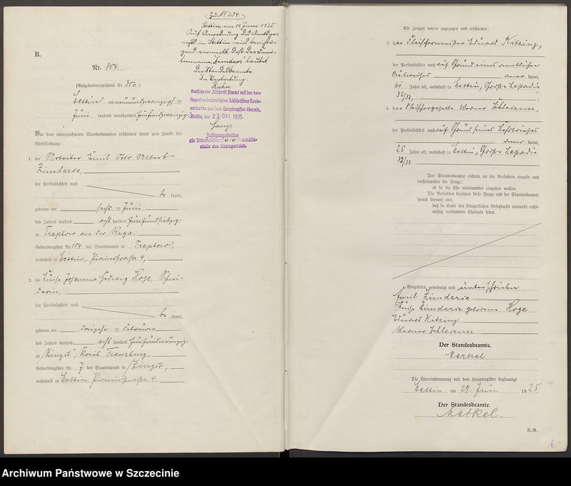 image.from.unit.number "Heiratsregister"