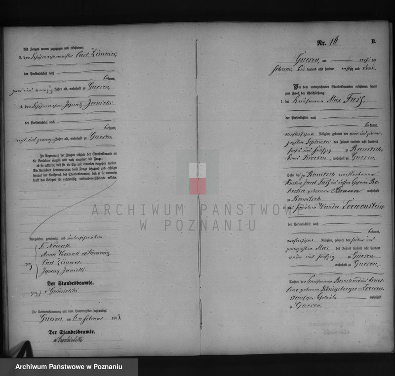 Obraz 18 z jednostki "Księga małżeństw"