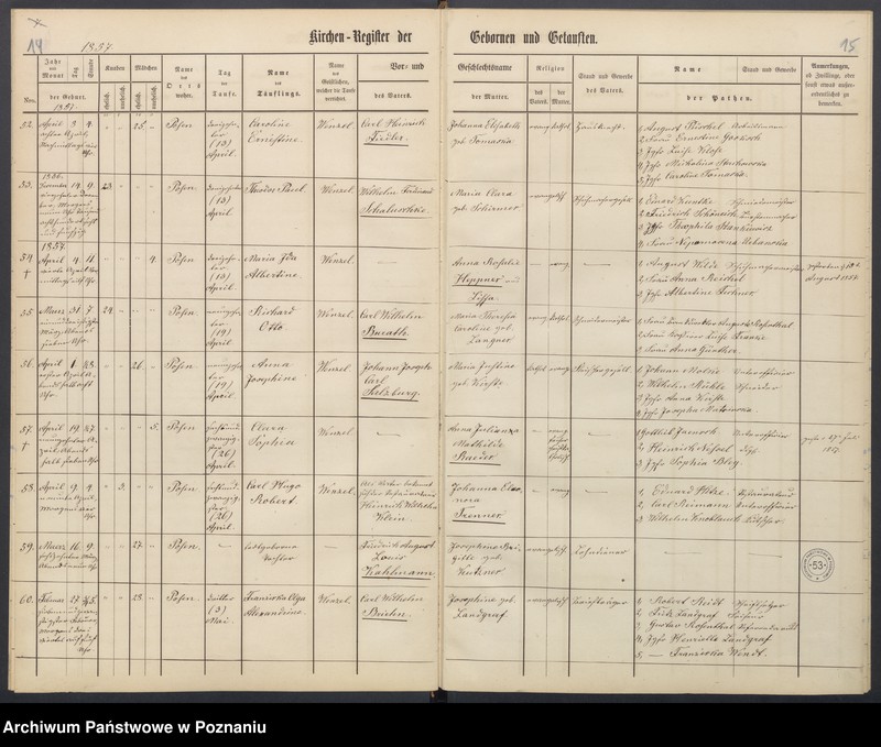 Obraz 11 z jednostki "[Akta urodzeń i chrztów, ślubów, zgonów]"