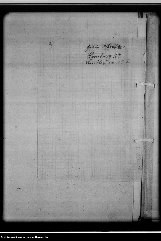 image.from.unit.number "Berufssippenforscher Scharnik [Korespondencja w sprawie honorariów i zażaleń na Scharnika zatrudnionego w Poznaniu]"