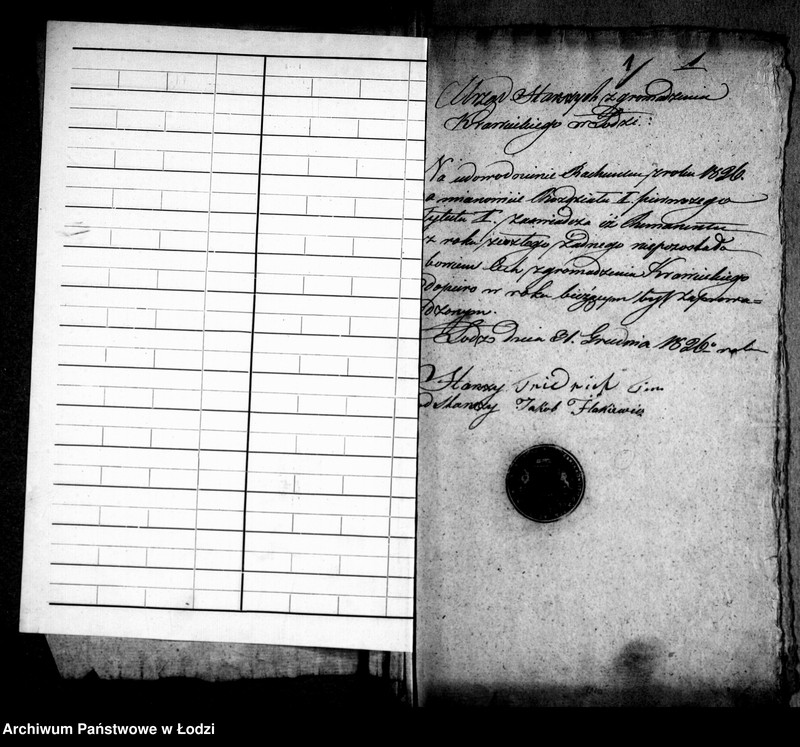 Obraz 5 z jednostki "Dowody usprawiedliwiające i rachunek skrzynki cechu krawieckiego"