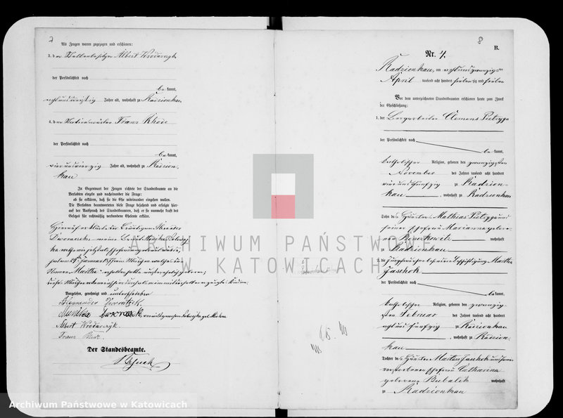 image.from.unit.number "Księga małżeństw za rok 1877 [nr 1-26]"