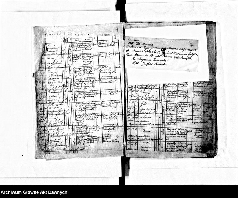 image.from.unit.number "Parafia: Złotniki. Dekanat: Podhajce. Księga metrykalna urodzeń dla całej parafii."