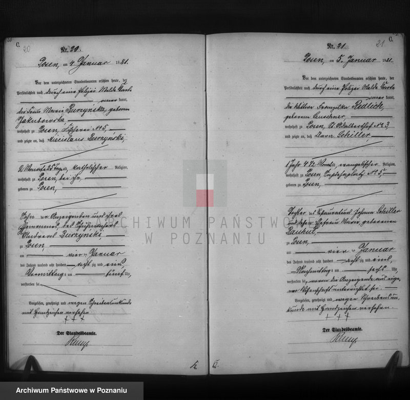 Obraz 12 z jednostki "Księga zgonów t. I"