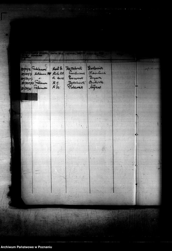 Obraz 9 z jednostki "Rejestr 12c Sprawy nieobciążone należnościami Skarbu Państwa"