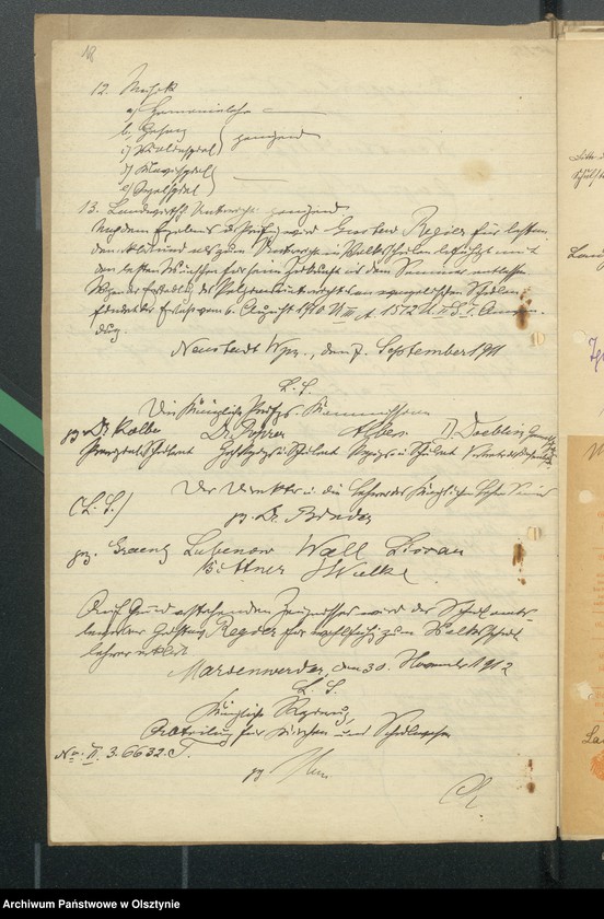 Obraz 19 z jednostki "Acten des Ortsschulinspektor"