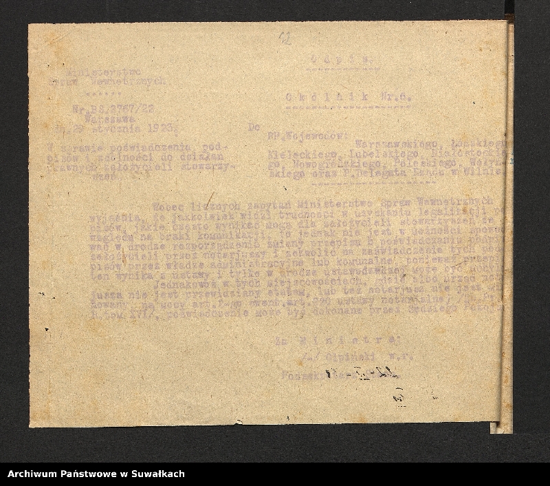 image.from.unit.number "[Zarządzenia centralne i wojewódzkie dotyczące związków, kółek, zrzeszeń, komitetów]"