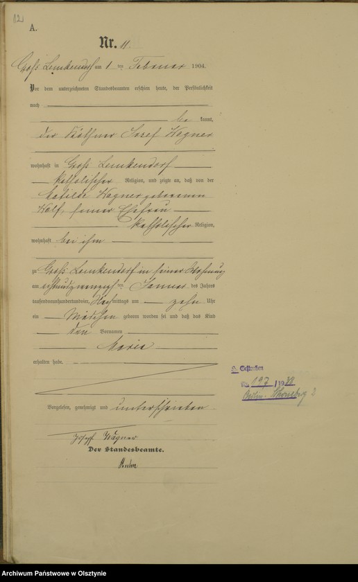 image.from.unit.number "Geburts-Haupt-Register Nr 1 - 105"