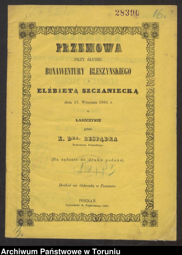 image.from.unit.number "[Ludwik i Elżbieta Sczanieccy - dzieci Ignacego i Filipiny. Wypisy z ksiąg kościelnych, listy]"