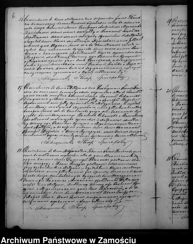 Obraz 9 z jednostki "Akta urodzeń, małżeństw, zgonów"