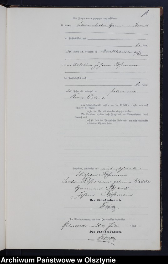 image.from.unit.number "Heiraths-Neben-Register Nr 1 - 18"