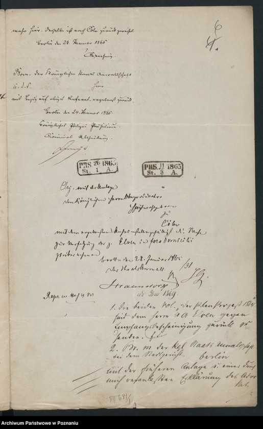 Obraz 9 z jednostki "Klage der Posener Polizeibeamten gegen den Rechtsanwalt Elven in Köln wegen Beamtenbeleidigung im Działyński - Prozess"