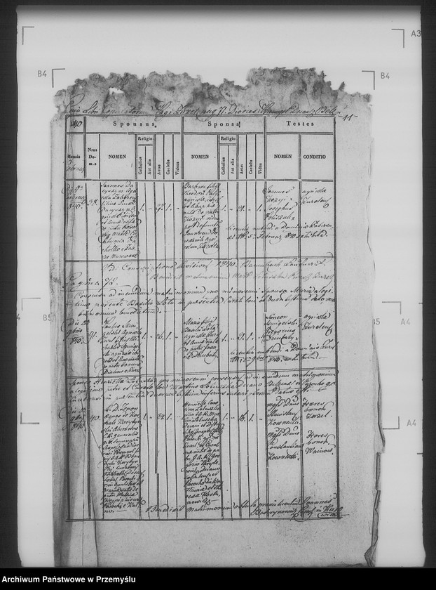 Obraz 15 z jednostki "[Kopie ksiąg metrykalnych parafii Żużel z filią Cebłów (dekanat Bełz)]"