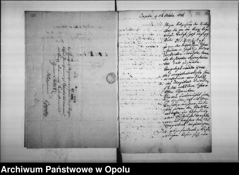 Obraz 20 z jednostki "Manual Acta in Causa der katholischen Parochianen der Stadt Oppeln c/ fiscum Vol. III"