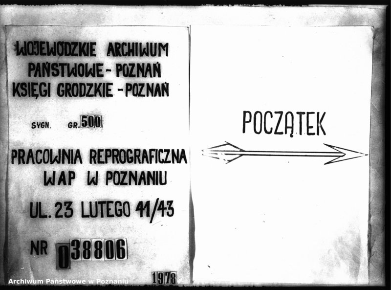 Obraz 1 z jednostki "Inscriptiones, resignationes [protocollon]"