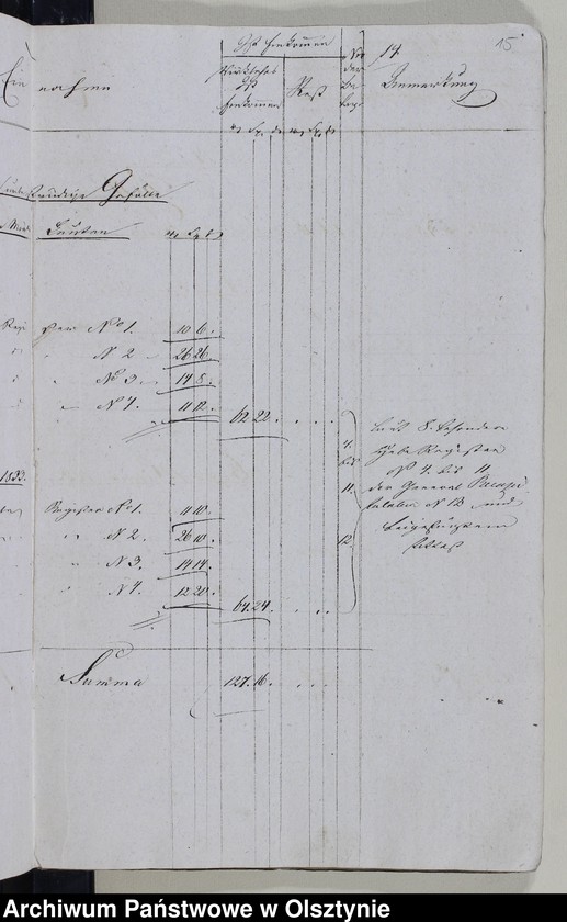 image.from.unit.number "Kirchen Casse Rechnung über Einnahme und Ausgabe"
