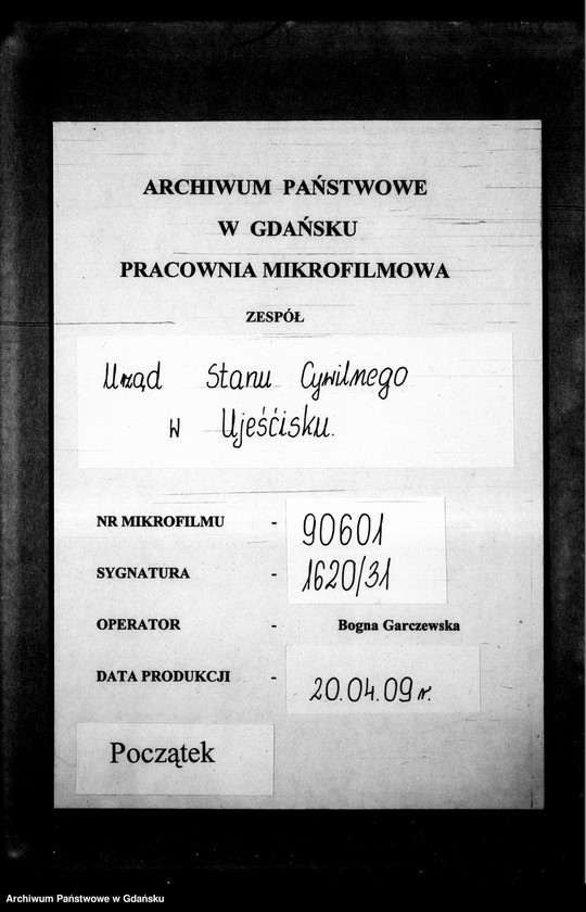 image.from.team "Urząd Stanu Cywilnego w Ujeścisku, obecnie część Gdańska"