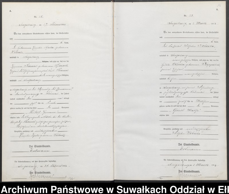 image.from.unit.number "Geburts-Neben-Register des Preussischen Standes-Amtes Angerburg Kreis Angerburg"