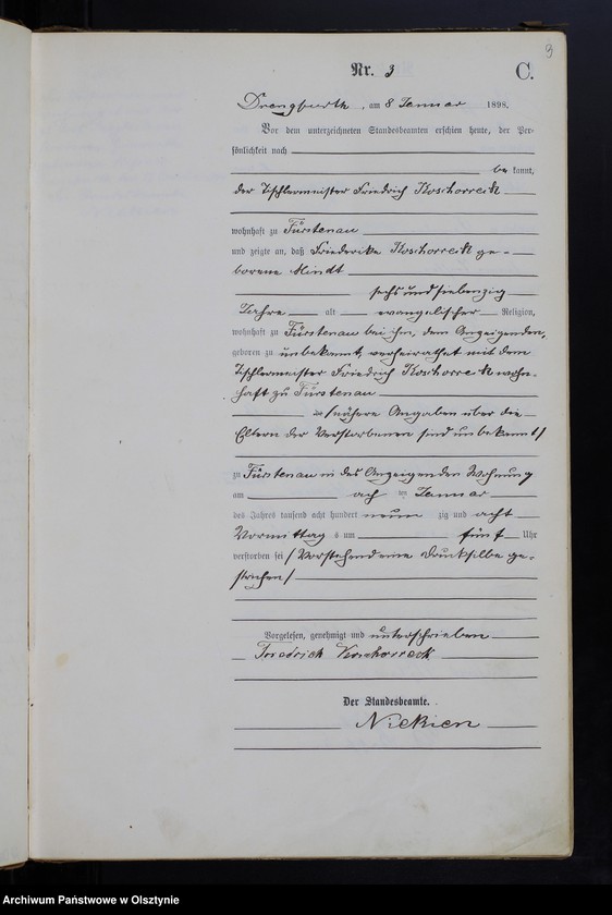 image.from.unit.number "Sterbe-Haupt-Register Nr 1 - 100"