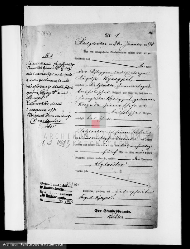 image.from.unit.number "Księga urodzeń za rok 1894 [nr 1-501]"