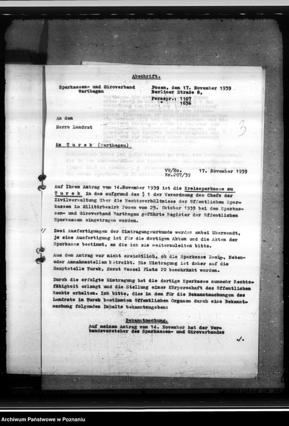 Obraz 6 z jednostki "Sparkassen und Giroverband Wartheland"