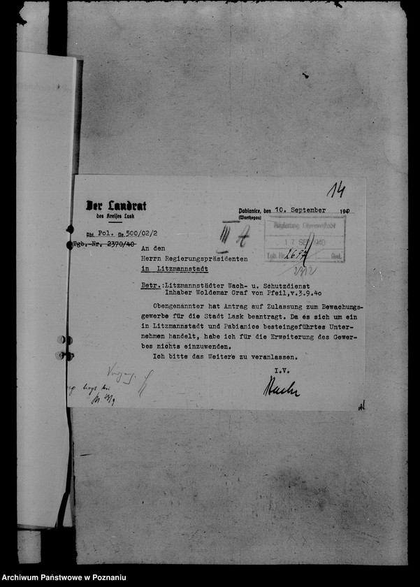 Obraz 18 z jednostki "Überwachungsgewerbe"