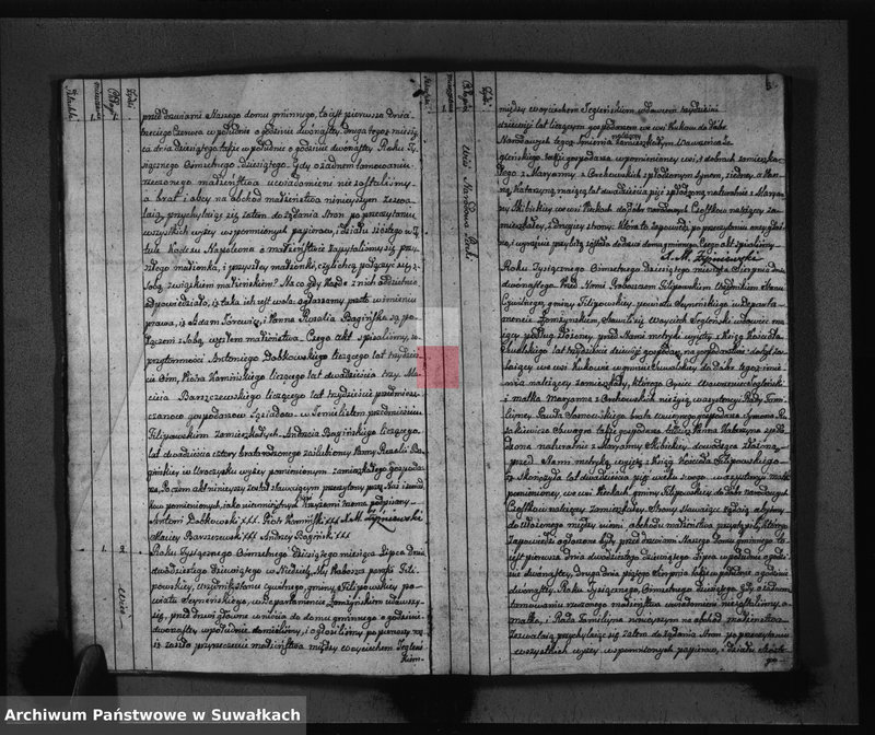 image.from.unit.number "Akta Zaślubionych Gminy Filipowskiey od 1go Maja 1810 Ru aż do ostatnich dni Grudnia 1811 r."
