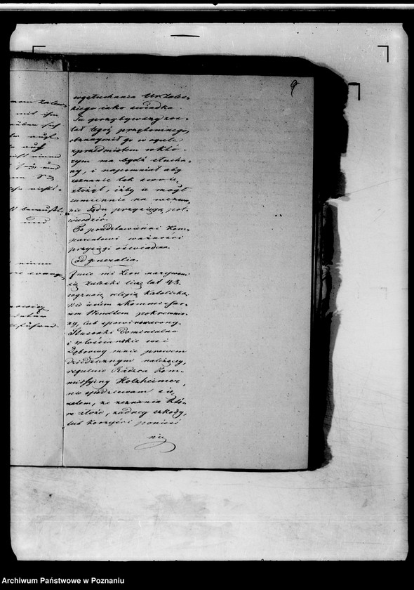 Obraz 13 z jednostki "Akta in Denuntiationssachen wider den Oekonomiekommissarius Wendt zu Wągrowiec."