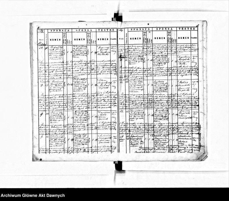image.from.unit.number "Parafia: Łoszniów. Dekanat: Trembowla. Księga metrykalna ślubów dla wsi Łoszniów."