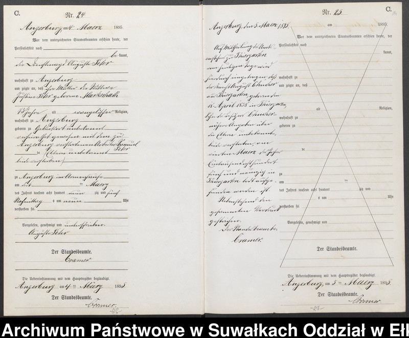 image.from.unit.number "Sterbe-Neben-Register des Preussischen Standes-Amtes Angerburg Kreis Angerburg"