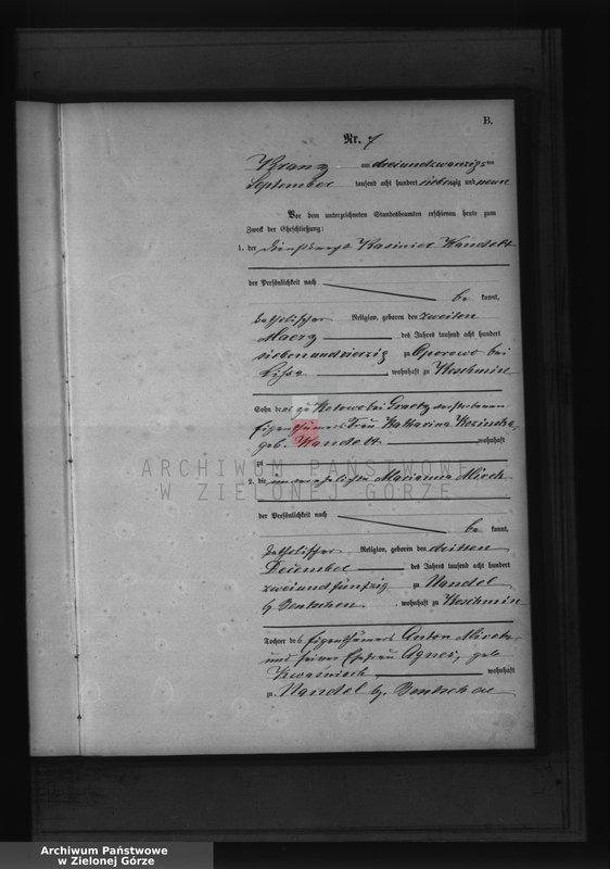 Obraz 16 z jednostki "Heirats-Haupt-Register"