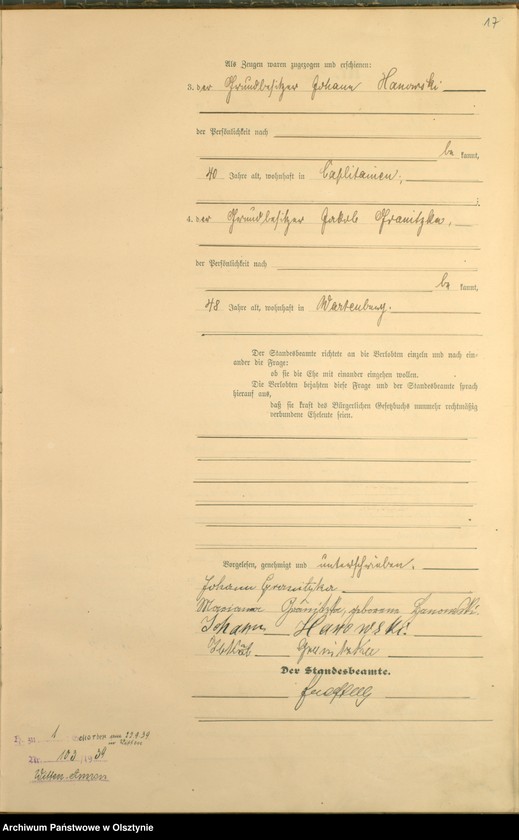 image.from.unit.number "Heiraths-Haupt-Register Nr 1 - 23"