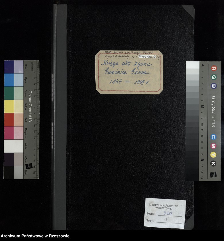 image.from.unit.number "Księga akt zgonu Gwoźnica Górna"