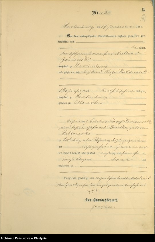 image.from.unit.number "Sterbe-Haupt-Register nr 1 - 216"