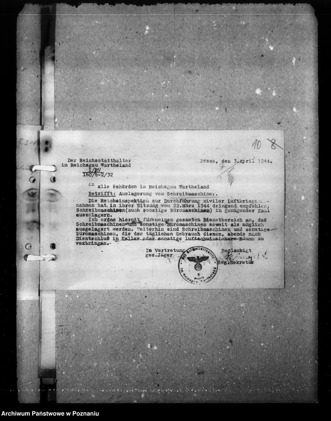 Obraz 15 z jednostki "Zarządzenia w sprawach personalnych"