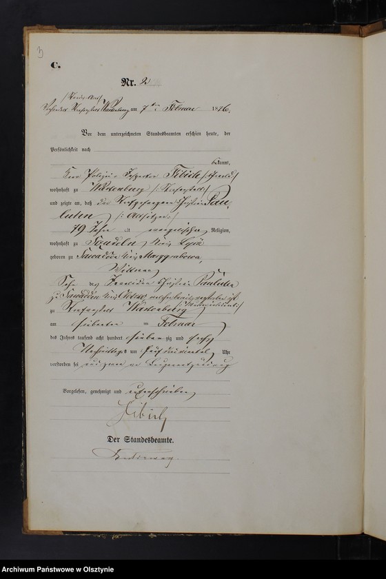 image.from.unit.number "Sterbe-Haupt-Register Nr 1 - 15"