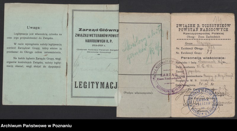 Obraz 17 z jednostki "Zbąszyń, powiat Nowy Tomyśl - akta koła."