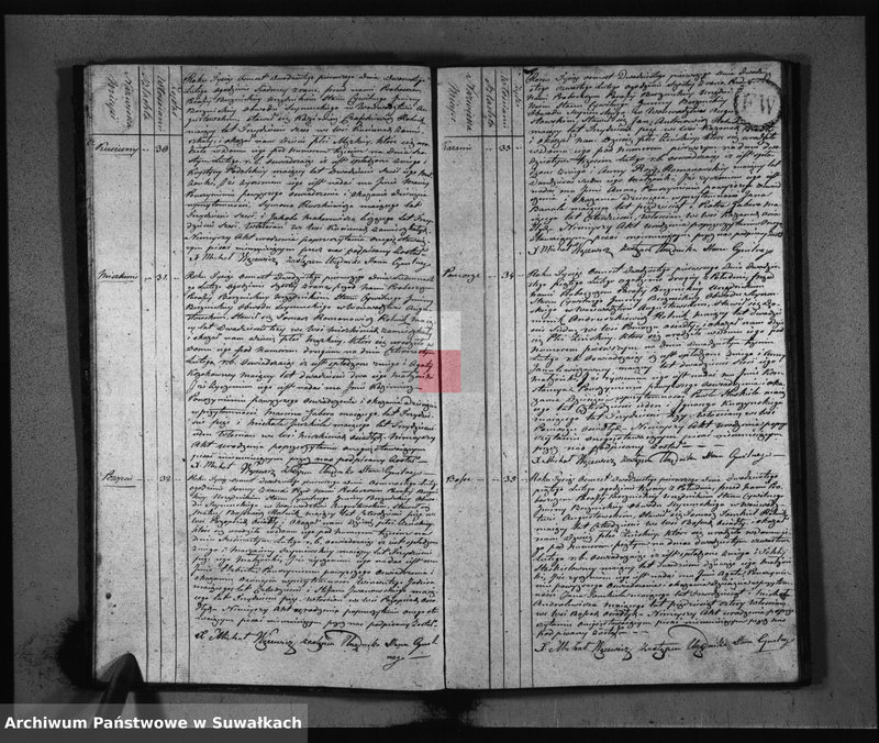 image.from.unit.number "Akta Urodzonych Gminy Berznickiey od Dnia 1-o Stycznia 1821 r."