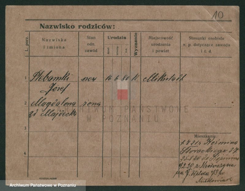 Obraz 10 z jednostki "Plebanek - Plewke"