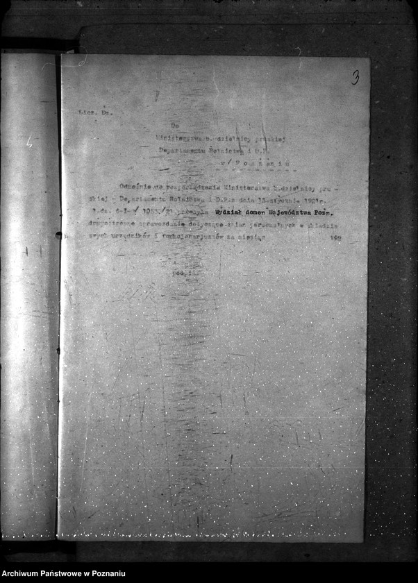 Obraz 7 z jednostki "Sprawy osobowe Poznański Urząd Wojewódzki [personalne - sprawozdania miesięczne]"