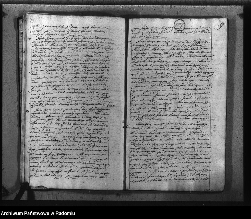 image.from.unit.number "Księga urzędnika stanu cywilnego parafii Głowaczew na rok 1815"