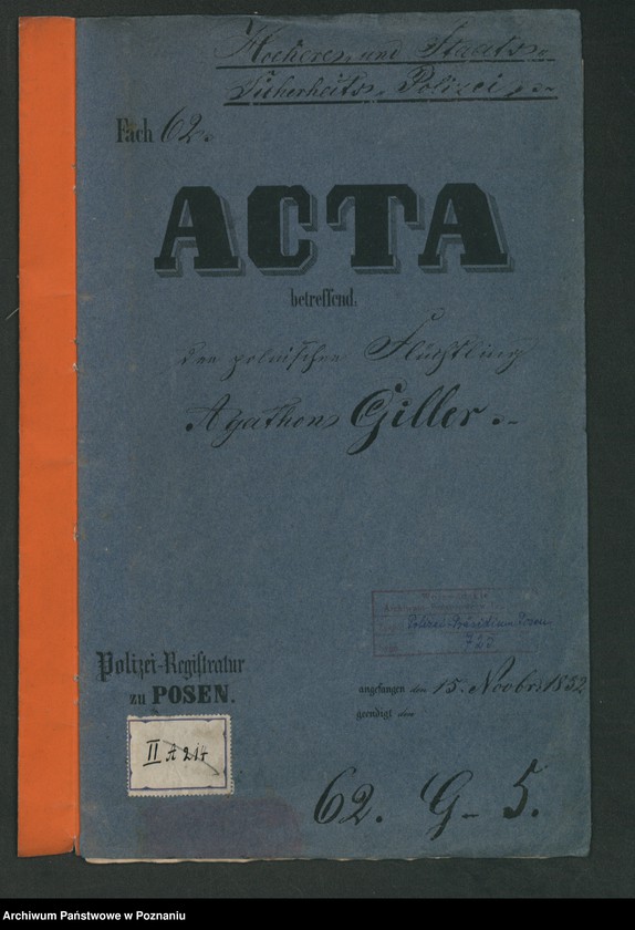 Obraz 2 z jednostki "A. betr. Agathon Giller"