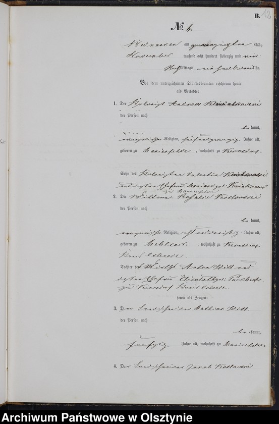 image.from.unit.number "Heiraths-Neben-Register Nr 1 - 16"