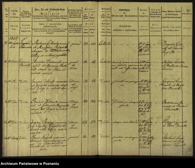 Obraz 8 z jednostki "Księga małżeństw"