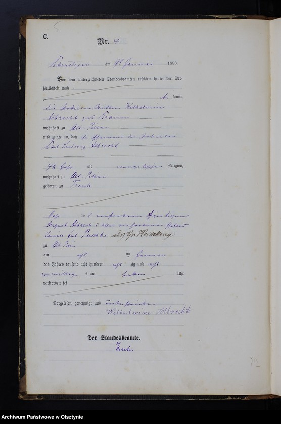 image.from.unit.number "Sterbe-Haupt-Register Nr 1 - 177"