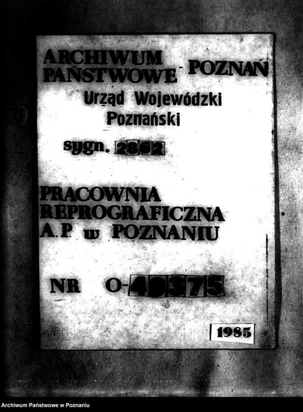 Obraz 1 z jednostki "/Parcelacja prywatna majątku Konary powiatu wągrowieckiego/"