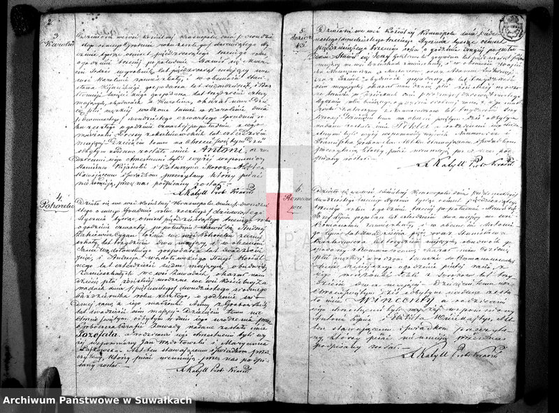 image.from.unit.number "Duplikat akt Urodzonych, Zaślubionych i Umarłych Parafii Krasnopol 1853."