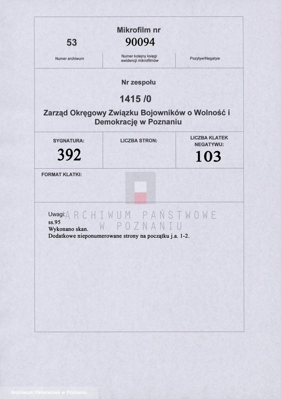 Obraz 2 z jednostki "Życiorysy powstańców wielkopolskich: A - tom l /Abramowski - Andrzejewski/."