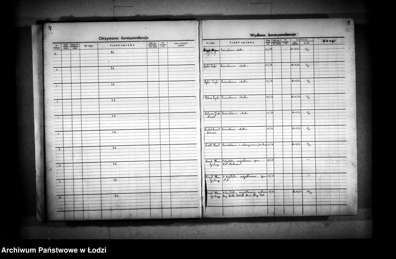 Obraz 10 z jednostki "Dziennik ogólnej korespondencji [przychodzącej i wychodzącej]"