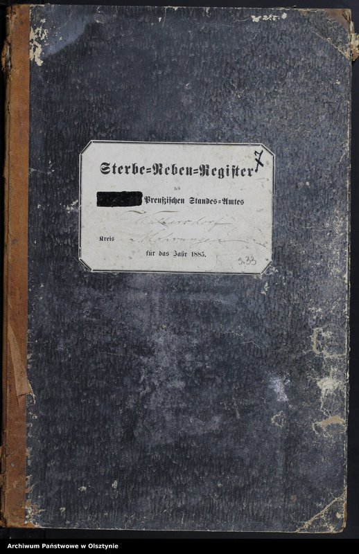 image.from.unit.number "Sterbe-Neben-Register Nr 1 - 32"